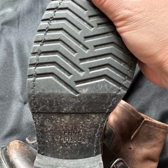 Frye Veronica bootie ankle boot real leather - Picture 4 of 5